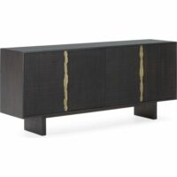 Buffet en bois de cèdre-Bois-Marron-Thai Natura