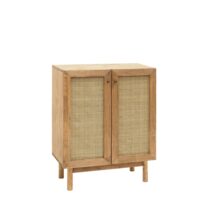 Buffet en bois de sapin vieilli 80x100cm-Bois de Pin-Marron-Decowood