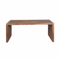 Bureau 120x60x76 cm en sheesham massif - nasik--Marron-Maison et Styles