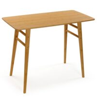 Bureau bambou 100x50x76.5cm--Marron-Wadiga