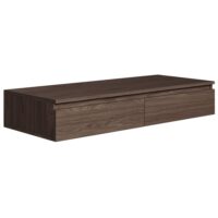 Bureau / coiffeuse murale