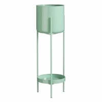 Cache-pot d'intérieur vert fer h60xl19xl19cm--Vert-Mica Decorations