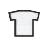 Cadre noir à fixer pour tee shirt S--Noir-Umbra