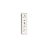 Cadre photo multiple mural en bois 18x3x60cm-Bois-Marron-Wadiga