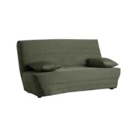 Canapé clic-clac tissu 130x190 cm vert-Tissu-Vert-CAMIF