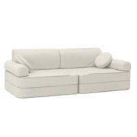 Canapé modulable Premium toile déperlante UV 8 pcs OUTZY--Beige-MeowBaby