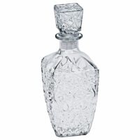 Carafe à whisky en verre conique 900ml-Verre-Transparent-Wadiga