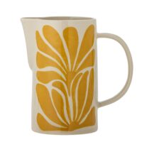 Carafe grès jaune 12x12-Bloomingville