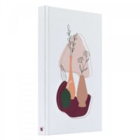 Carnet photo iris floral 200 pages--Blanc-Panodia