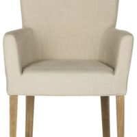 Chaise d’accent en bois de bouleau beige-Bois-Beige-Safavieh