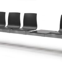 Chaise design en plastique blanc-Plastique-Blanc-Scab Design