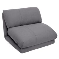 Chaise pliante gris 58x78x82 cm--Gris-MueMue