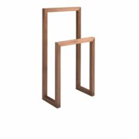 Chevet en bois de pin couleur noyer-Bois de Pin-Marron-Angel Cerda