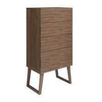 Chiffonnier effet bois noyer-Bois-Marron-Angel Cerda