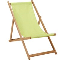 Chilienne en eucalyptus et toile outdoor
