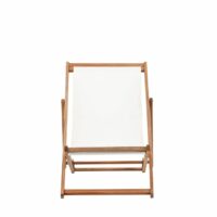 Chilienne en tissu et bois - beige-Tissu-Beige-Venture Home