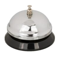 Cloche de table en métal-Métal-Gris-Out of the blue