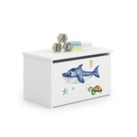 Coffre à jouets daria requin--Bleu-Kobi