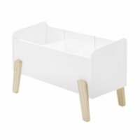 Coffre à jouets pour enfant blanc--Blanc-Altobuy