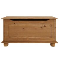 Coffre en bois massif