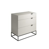Coffre en effet bois gris et acier noir-Bois-Gris-Angel Cerda