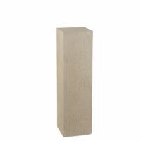 Colonne décorative rectangulaire en argile beige 101 cm-Argile-Beige-MIV Interiores