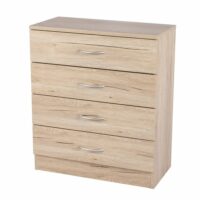 Commode 4 tiroirs--Beige-Fornord