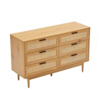 Commode 6 tiroirs 120x39