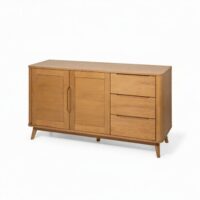 Commode en chêne massif