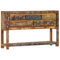 Console bois marron 100 x 30 x 75 cm-Bois-Marron-Helloshop26