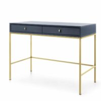 Console coloris bleu 104 x 50 x 78 cm--Bleu-Furnlux
