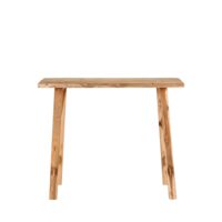 Console en teck l90cm - bois clair-Teck-Marron-House Nordic