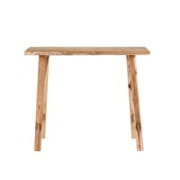Console en teck recyclé 90 cm-Teck-Marron-Moloo