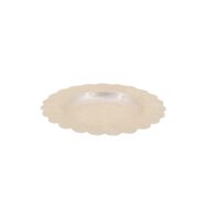 Coupelle en fer doré aspect nacré 14cm--Doré-Ornami