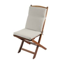 Coussin de fauteuil 40x90 cm naturel--Beige-Lovely casa