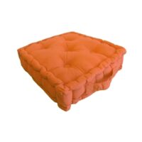 Coussin de sol en coton 40 cm orange-Coton-Orange-Jardindeco