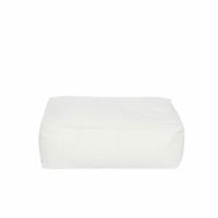 Coussin de sol extérieur déhoussable blanc s--Blanc-MX HOME