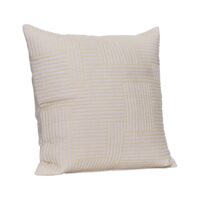 Coussin en coton sable 60x60-Hübsch