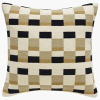 Coussin en coton velours beige oeko-tex® 45 x 45-Coton-Beige-Nordlys
