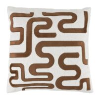 Coussin en tissu marron-Tissu-Marron-BOITE A DESIGN