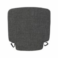 Coussin en tissu noir 42x42-Zuiver