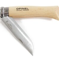 Couteau Opinel N°10 Acier inox manche Hêtre vernis-Grenier Alpin