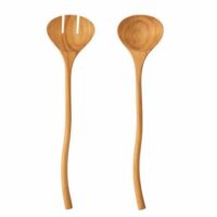 Couverts Bois Bois clair 9X37-Bloomingville