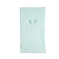 Couvre lit rectangulaire berceau en coton-Coton-Bleu-Sauthon Original