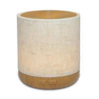 Diffuseur d'huiles essentielles ultrasonique en tissu Alesia-Tissu-Beige-Zen'Arôme