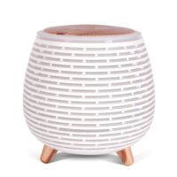 Diffuseur d'huiles essentielles ultrasonique USB Lola--Blanc-Zen'Arôme