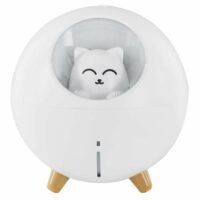 Diffuseur de parfum led chat--Blanc-La Chaise Longue