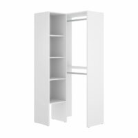Dressing d'angle - l79 cm - blanc - ferdinand--Blanc-duehome