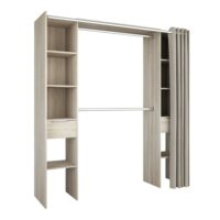 Dressing effet bois clair-Bois-Marron-CAMIF