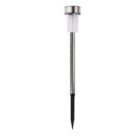 Éclairage de chemin argent acier inoxydable h36.5xl4.8xl4.8cm-Inox-Argenté-Grundig